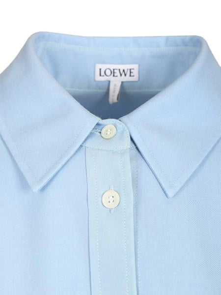 Camicia in lana e seta