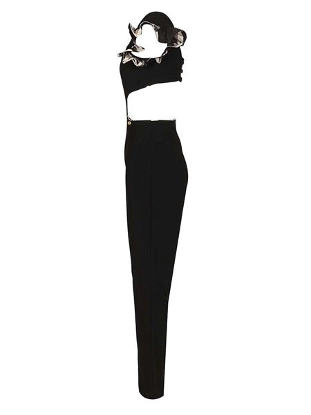 Tuta dettagli cut out