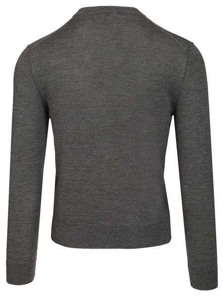 Maglione in lana e seta