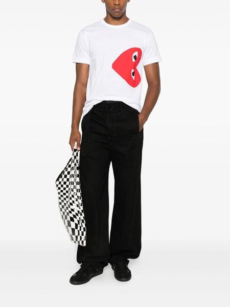 T-shirt in cotone Red heart