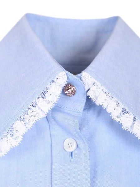 Camicia in cotone Oxford