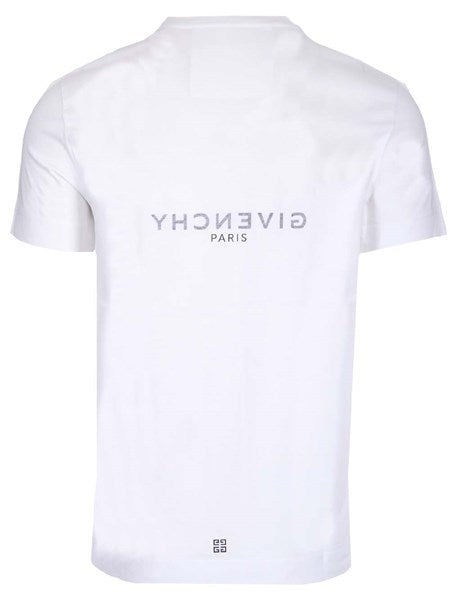 T-shirt "Paris Reverse" bianca