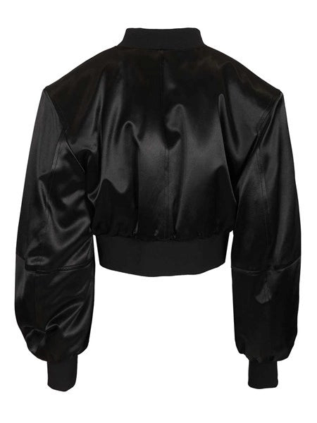 Bomber in satin