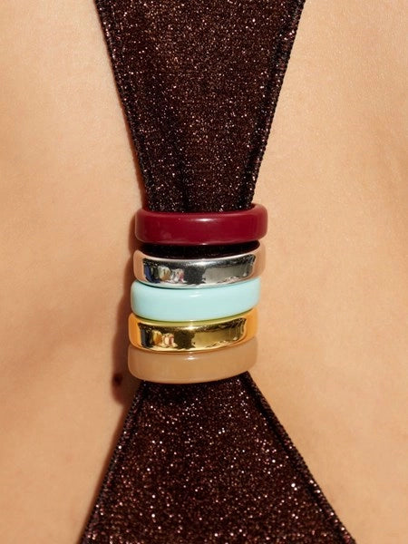 Top multi-anello Lumière