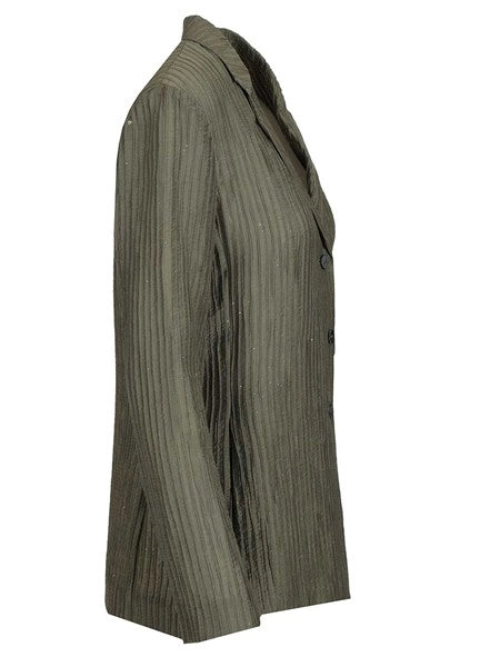 Blazer in taffetà