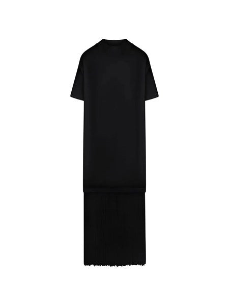 T-shirt in cotone con frange