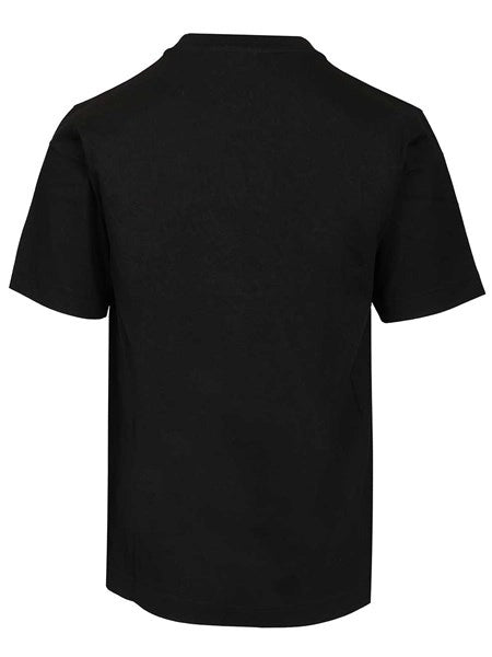 Cotton T-shirt with Knight Stamp