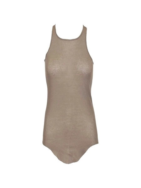 Top in cotone a coste