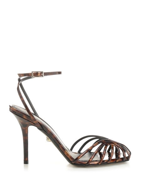 Sandalo "Blake" leopardato