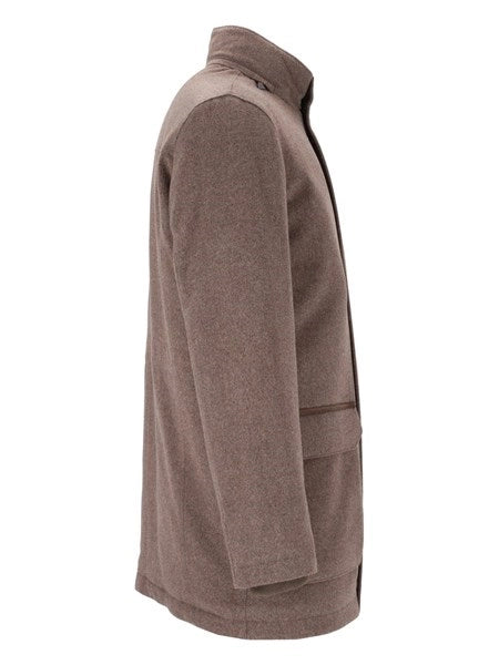 Caban in lana e cashmere