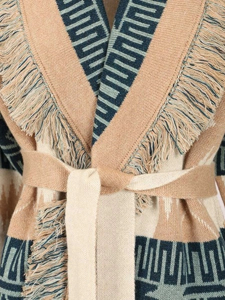 Cardigan "Icon" jacquard