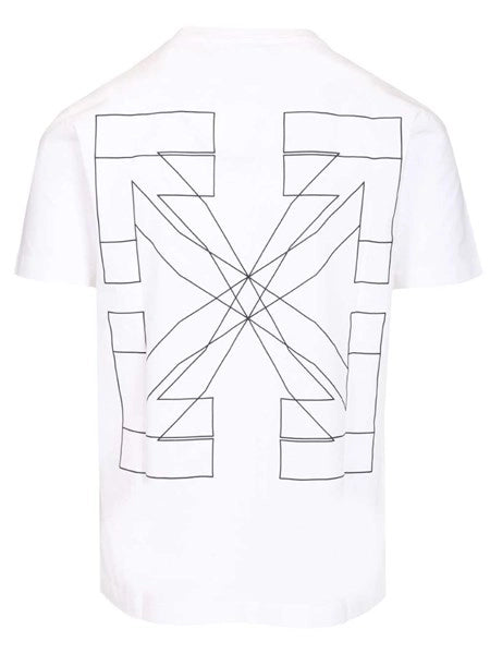 Outline Double Arrow Slim T-shirt