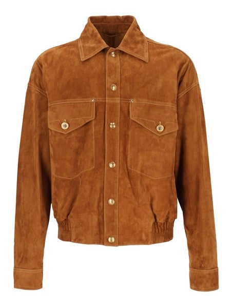 Blouson in camoscio