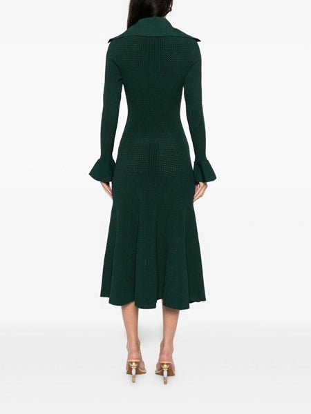 Abito midi in maglia