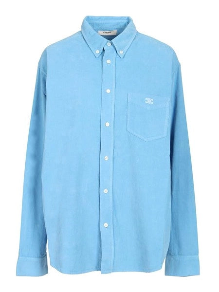 Camicia in velluto a coste