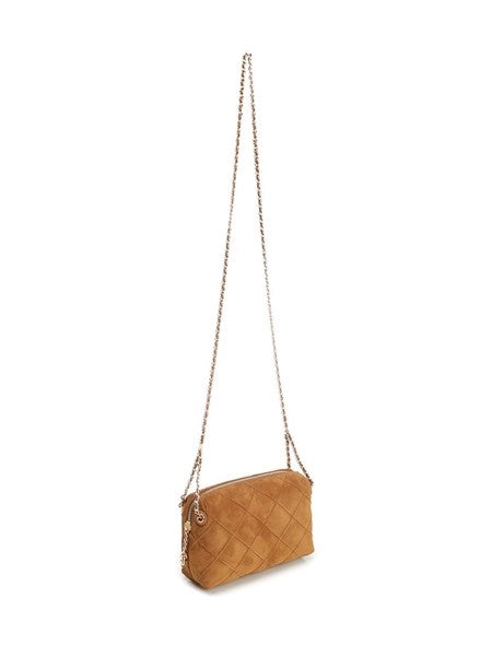 Borsa a tracolla Fleming in Suede