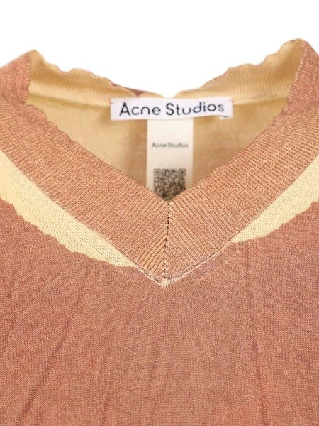 Maglia stropicciata con scollo a V