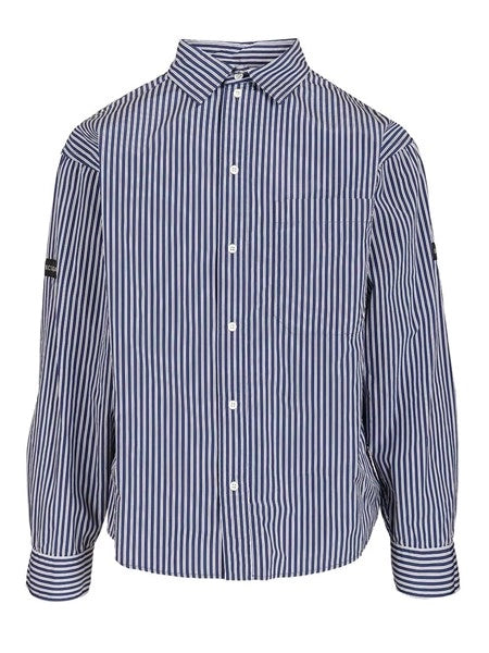 Camicia a righe oversized
