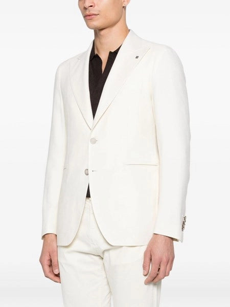Blazer "Vesuvio" in lana e seta