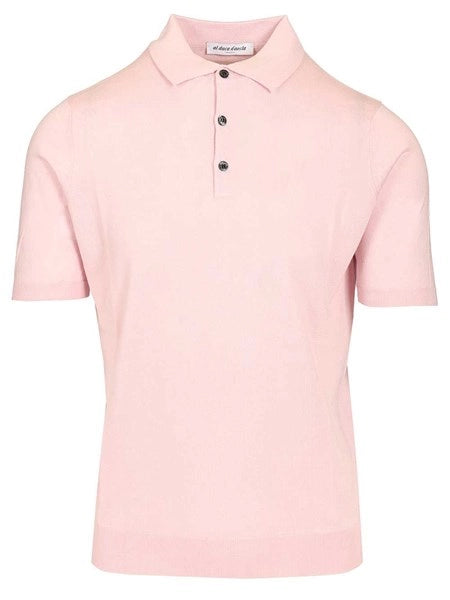 Polo in seta e cashmere