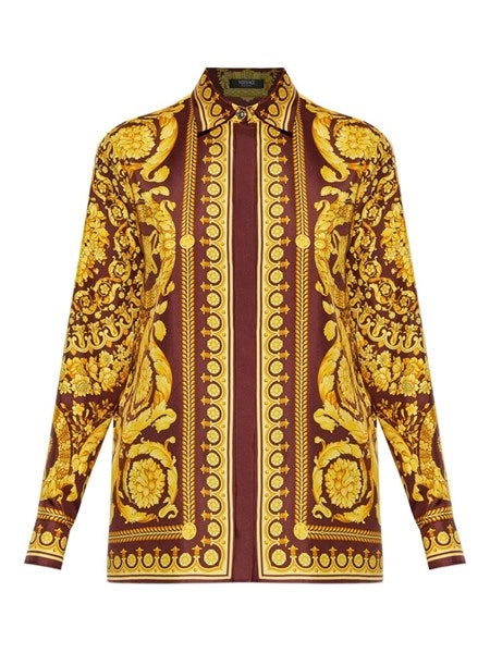 Camicia in twill di seta
