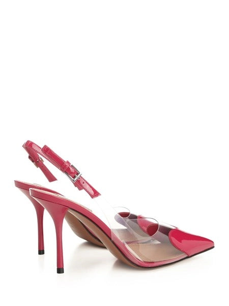 Slingback Le cœur in pelle verniciata