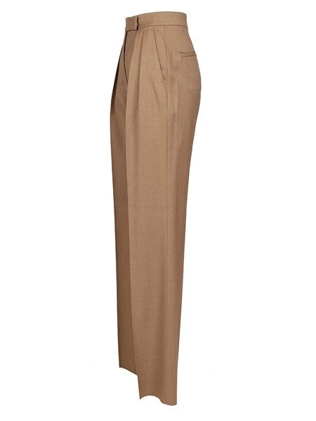 Pantalone in twill di lana