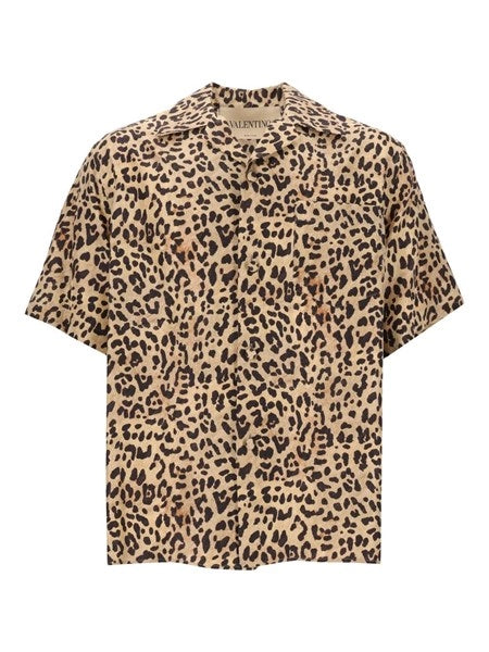 Camicia da bowling in seta