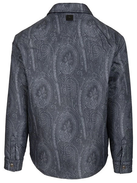 Overshirt decorazione Paisely