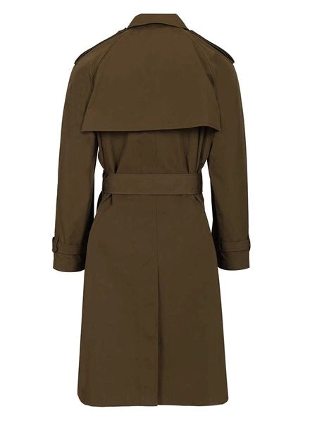 Trench lungo e leggero in cotone