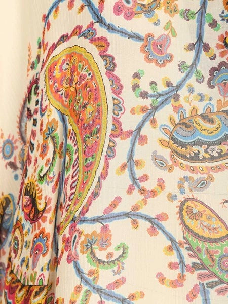Caftano stampa paisley