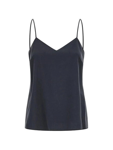 Top in tela di seta