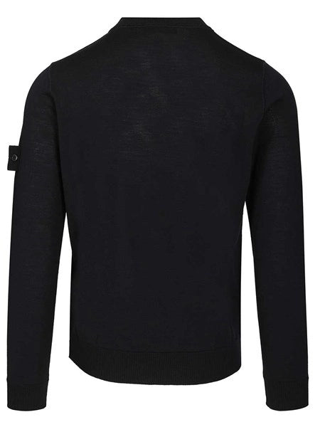 Maglione girocollo in lana