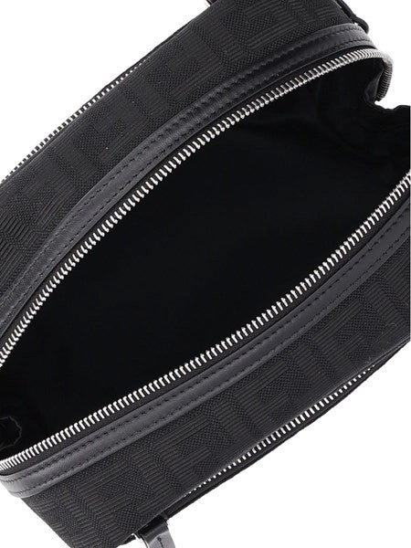 Beauty case piccolo con doppia cerniera