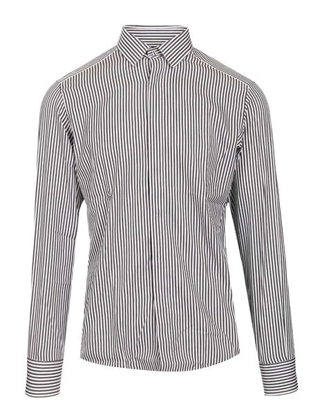 Camicia in cotone e seta