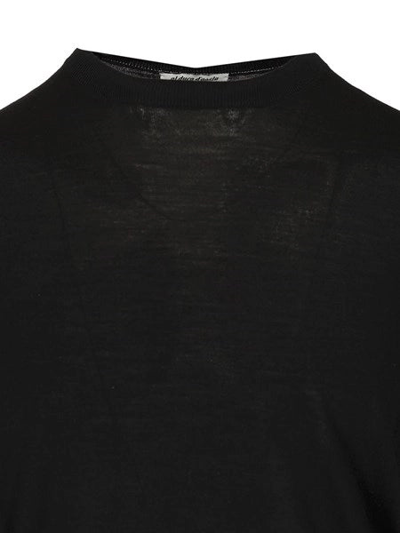 Maglia girocollo in lana 180s
