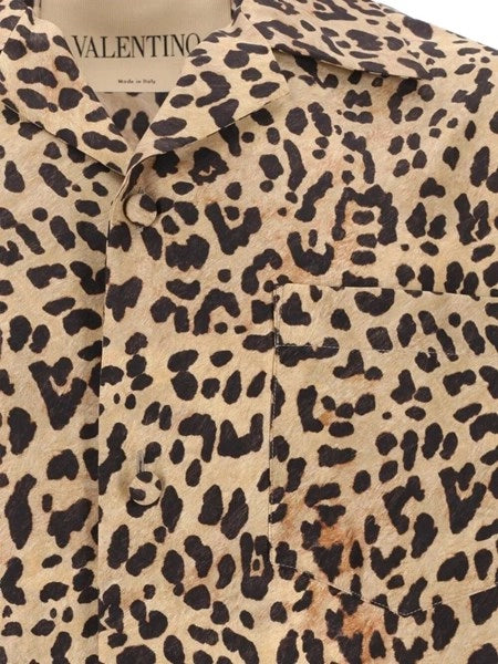 Camicia da bowling in seta
