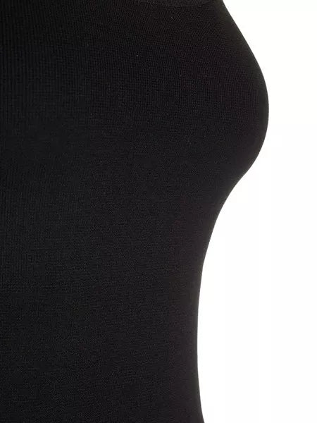 Canotta in maglia nera