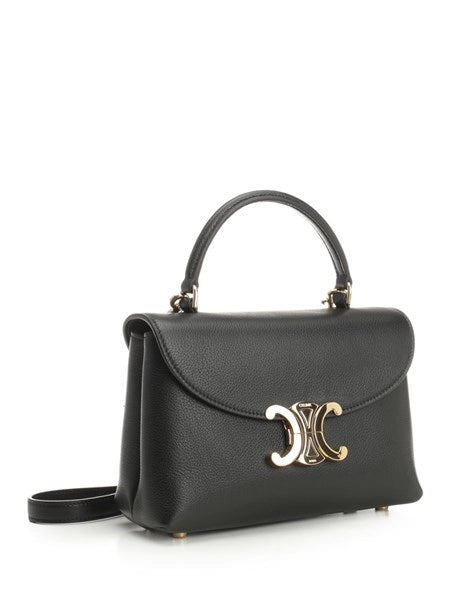 Borsa Nino Teen in pelle granata