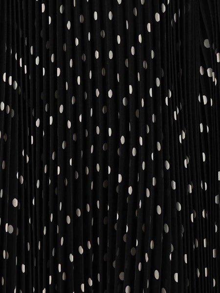 Gonna a pois in seta