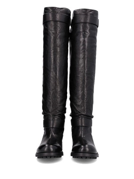 Biker Knee Boot