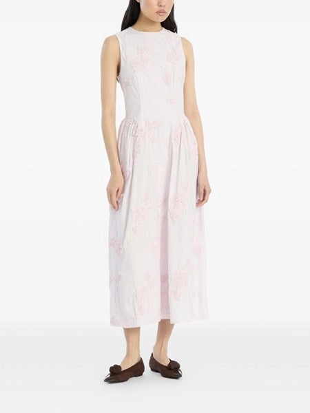 Vestito midi a fiori