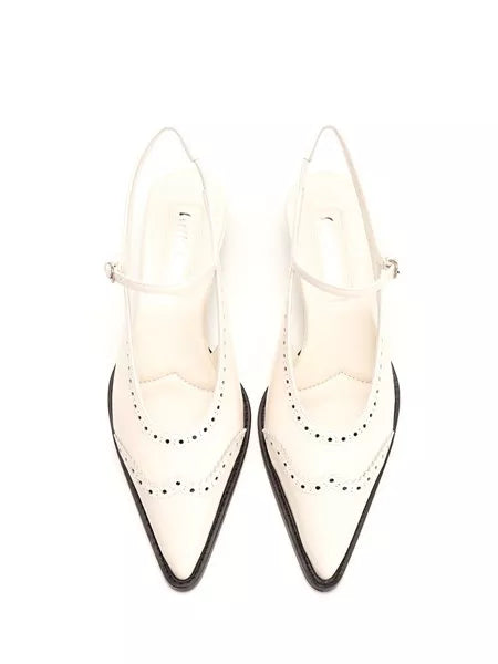 Slingback brogue
