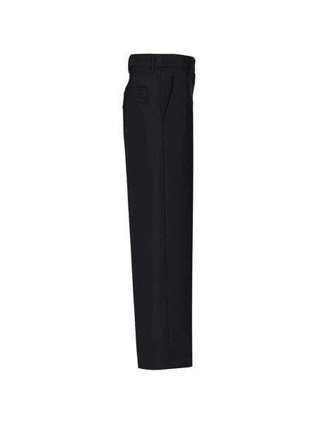 Pantaloni in kid mohair