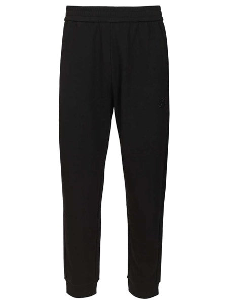Jogger in cotone e cashmere