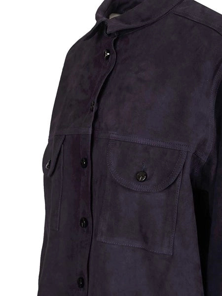 Camicia Viva Berber in suede