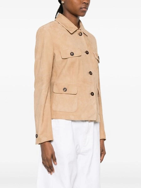 Blazer in suede