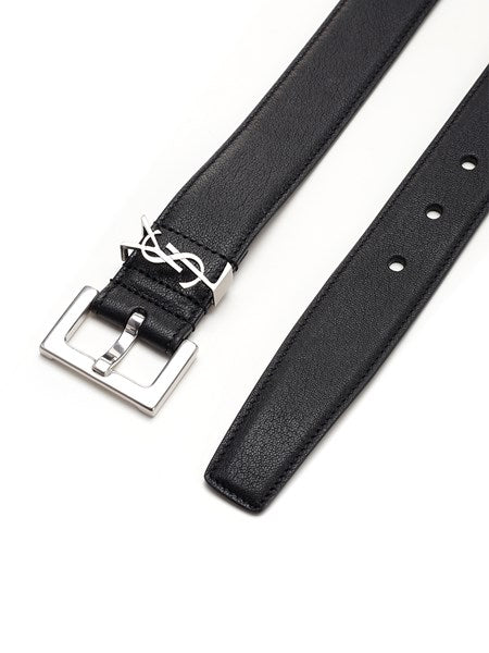 Cintura "Monogram" nera