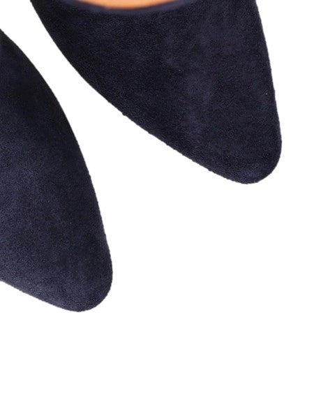 Stivale alto in suede
