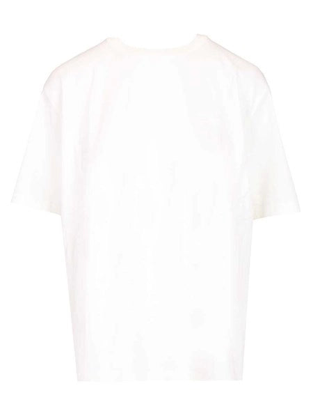 T-shirt in cotone e seta
